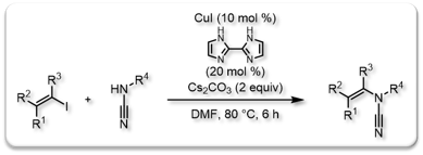 2017 Org Lett Alkenylcyanamides